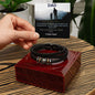 DAD - You are always there when I need you. - Men's Love You Forever Bracelet