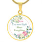 Mom you were right - Necklace