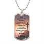Dog Tag Necklace - Serenity Prayer