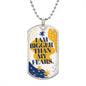 I am bigger than my fears - Dog Tag