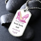 High Standards - Dog Tag Necklace w/ Personalization Option