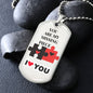 My Missing Piece - Dog Tag Chain