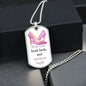 High Standards - Dog Tag Necklace w/ Personalization Option