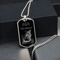 Dog Tag - His Queen