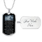 Dog Tag - I am the storm