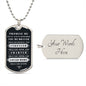 Promise - Dog Tag