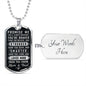 Promise Me - Dog Tag