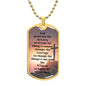 Dog Tag Necklace - Serenity Prayer