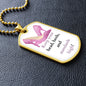 High Standards - Dog Tag Necklace w/ Personalization Option