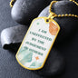 I am uneffected by the judgement of others - Dog Tag