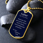 Father - Dog Tag