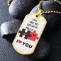 My Missing Piece - Dog Tag Chain