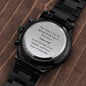 The Time I spend with you is Priceless - Chronograph Watch