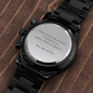 Time waits for no man - Chronograph Watch