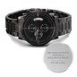Time waits for no man - Chronograph Watch