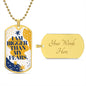 I am bigger than my fears - Dog Tag