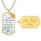 I am uneffected by the judgement of others - Dog Tag