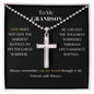 To My Grandson - Warrior Cross