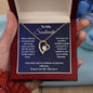 To My Soulmate - Forever love necklace