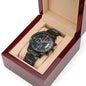 The Time I spend with you is Priceless - Chronograph Watch