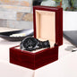 Time waits for no man - Chronograph Watch