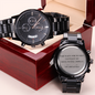 Time waits for no man - Chronograph Watch