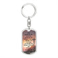 Dog Tag Keychain - Serenity Prayer