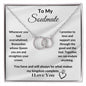 To My Soulmate - Perfect Pair Necklace