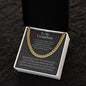 To My Grandson - Cuban Link