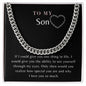 To My Son - Cuban Link