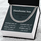 To our handsome son - Cuban Link