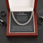 To My Grandson - Cuban Link