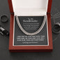 To My Soulmate - Cuban Link Chain