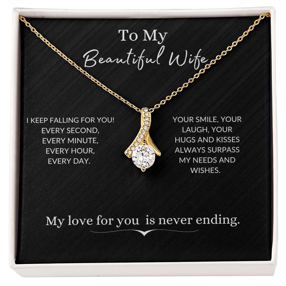 To my beautiful wife - Never Ending Love