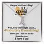 Happy Mother's Day! Mom. You were right! - Alluring Beauty Necklace
