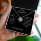 To My Daughter - I am the storm Necklace
