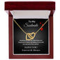 To my soulmate - Interlocking Hearts Necklace
