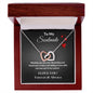 To my soulmate - Interlocking Hearts Necklace