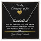 To My Amazing Wife - Name Necklace