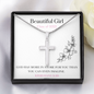 Beautiful Girl - Class of 2022 - Cross Necklace
