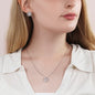 To My Daughter: Love Knot Necklace and Earring Set
