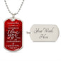 I Love you Still - Dog Tag Necklace