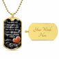 True Love - Dog Tag Necklace