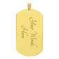 True Love - Dog Tag Necklace