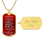 I Love you Still - Dog Tag Necklace
