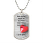 I would always choose you - Dog Tag Necklace