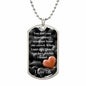 True Love - Dog Tag Necklace
