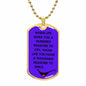 A Thousand Reasons to Smile - Dog Tag