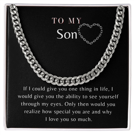 To My Son - Cuban Link