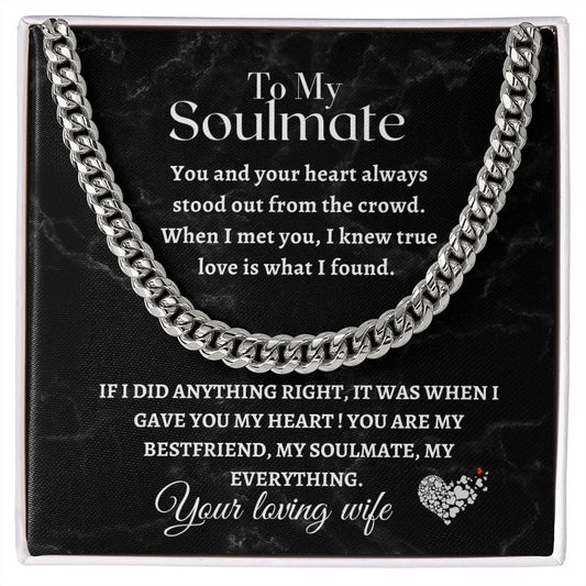 True Love - Cuban Link Chain